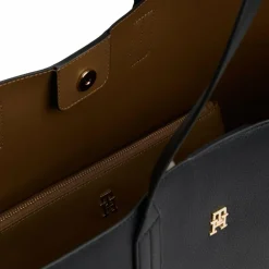 Tommy Hilfiger Shopper|Schultertaschen<TH Icon Shopper Tasche 51 cm black