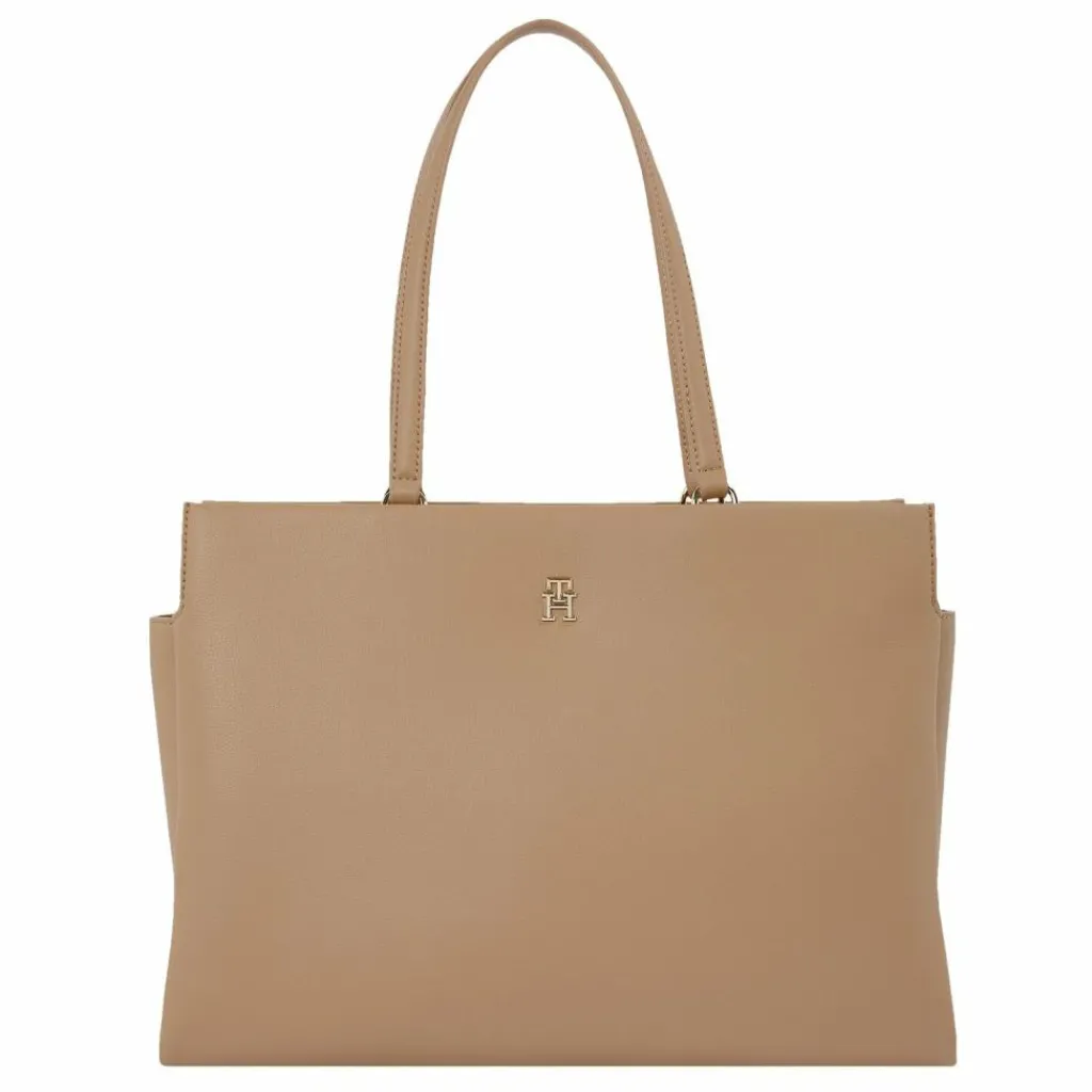 Outlet Tommy Hilfiger TH Legacy Shopper Tasche 40 cm khaki