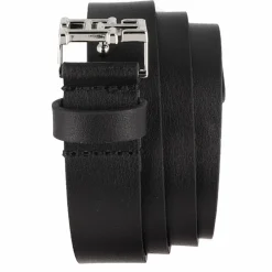 Tommy Hilfiger Damengürtel<TH Logo Gürtel Leder black