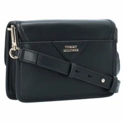 Tommy Hilfiger TH Logo Leather Umhängetasche Leder 20 cm