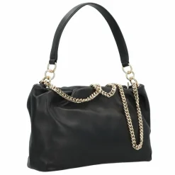 Sale Tommy Hilfiger TH Luxe Soft Leather Schultertasche Leder 30 cm black