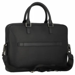 Hot Tommy Hilfiger TH Monogram Aktentasche Leder 40 cm Laptopfach black monogram