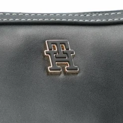 Tommy Hilfiger TH Monoplay Leather Umhängetasche Leder 18 cm