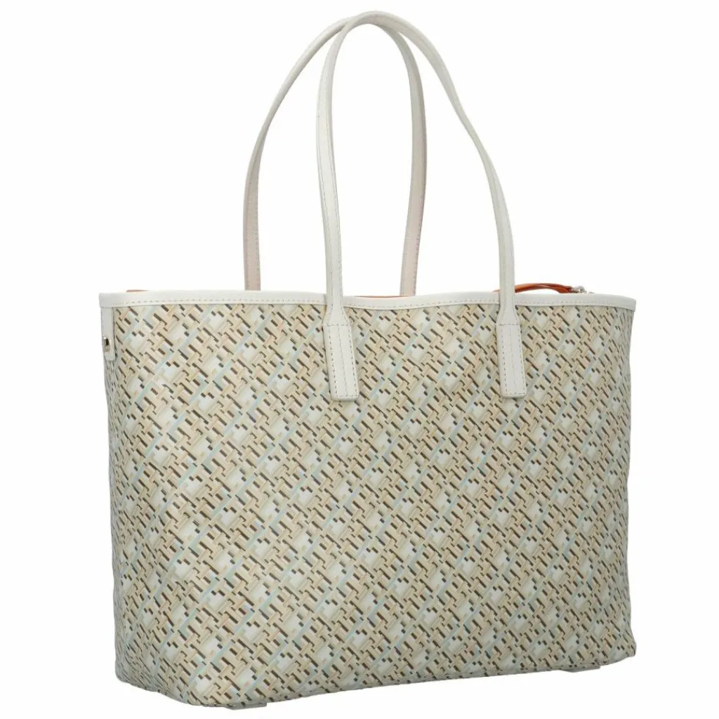 Best Tommy Hilfiger TH Monoplay Leather Shopper Tasche 36 cm neutral