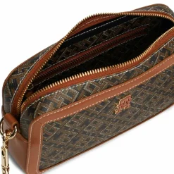 Outlet Tommy Hilfiger TH Monoplay Umhängetasche 21 cm black - tan mix