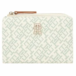 Tommy Hilfiger Damengeldbörsen Querformat<TH Monoplay Geldbörse 16 cm green