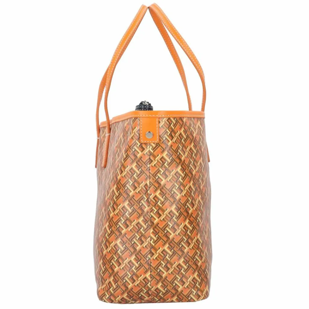 Best Tommy Hilfiger TH Monoplay Leather Shopper Tasche 36 cm rich ochre