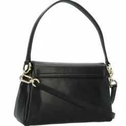 Discount Tommy Hilfiger TH Plaque Schultertasche Leder 26 cm black