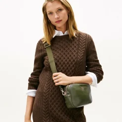 Outlet Tommy Hilfiger TH Popette Umhängetasche 21.5 cm green