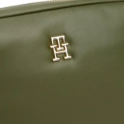 Outlet Tommy Hilfiger TH Popette Umhängetasche 21.5 cm green