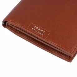 Tommy Hilfiger Herrengeldbörsen Querformat<TH Prem Leather Geldbörse Leder 11.5 cm warm cognac