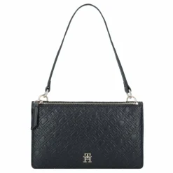 Tommy Hilfiger Schultertaschen|Henkeltaschen<TH Refined Schultertasche 24 cm black
