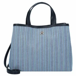 Tommy Hilfiger Henkeltaschen<TH Spring Chic Handtasche 30 cm space blue stripes