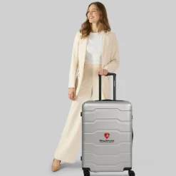 Sale Tonino Lamborghini Bologna 4 Rollen Trolley M 67 cm silver