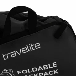 Travelite Falttaschen<Accessoires Faltbarer Rucksack 46 cm schwarz