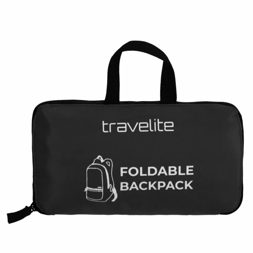 Travelite Falttaschen<Accessoires Faltbarer Rucksack 46 cm schwarz