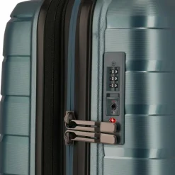 Travelite Air Base 4 Rollen Kabinentrolley 55 cm mit Dehnfalte