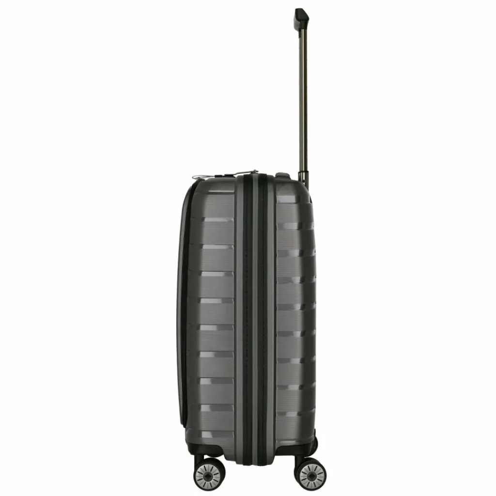 Travelite Hartgepäck Kabinengepäck|4-Rollen Kabinentrolleys<Air Base 4 Rollen Kabinentrolley 55 cm Laptopfach anthrazit