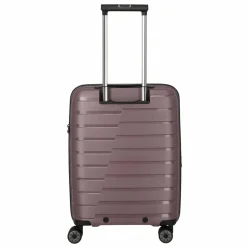 Travelite Hartgepäck Kabinengepäck|4-Rollen Kabinentrolleys<Air Base 4 Rollen Kabinentrolley 55 cm mit Dehnfalte flieder