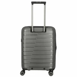 Outlet Travelite Air Base 4 Rollen Kabinentrolley 55 cm mit Dehnfalte anthrazit