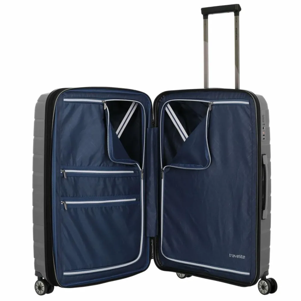 Travelite Hartgepäck|4-Rollen Koffer<Air Base 4-Rollen Trolley 67 cm anthrazit