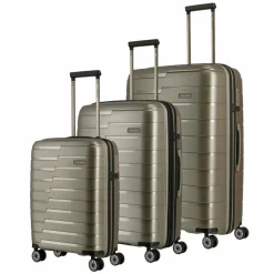 Discount Travelite Air Base 4-Rollen Kofferset 3tlg. champagner