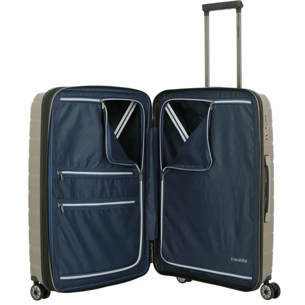 Discount Travelite Air Base 4-Rollen Kofferset 3tlg. champagner