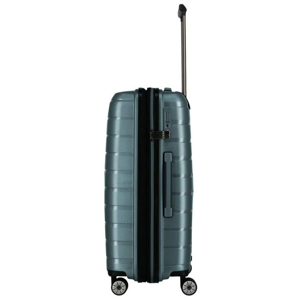 New Travelite Air Base 4-Rollen Trolley 67 cm eisblau
