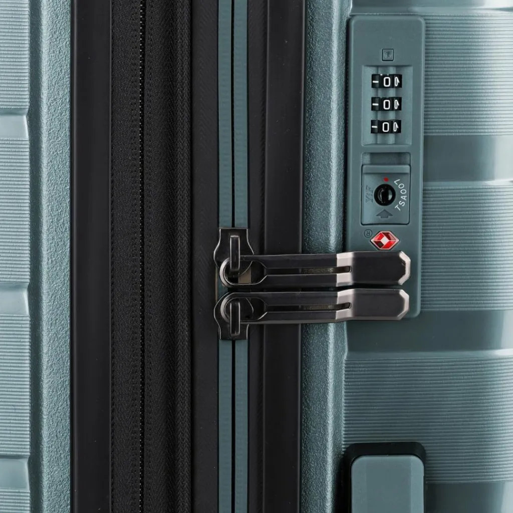 New Travelite Air Base 4-Rollen Trolley 67 cm eisblau