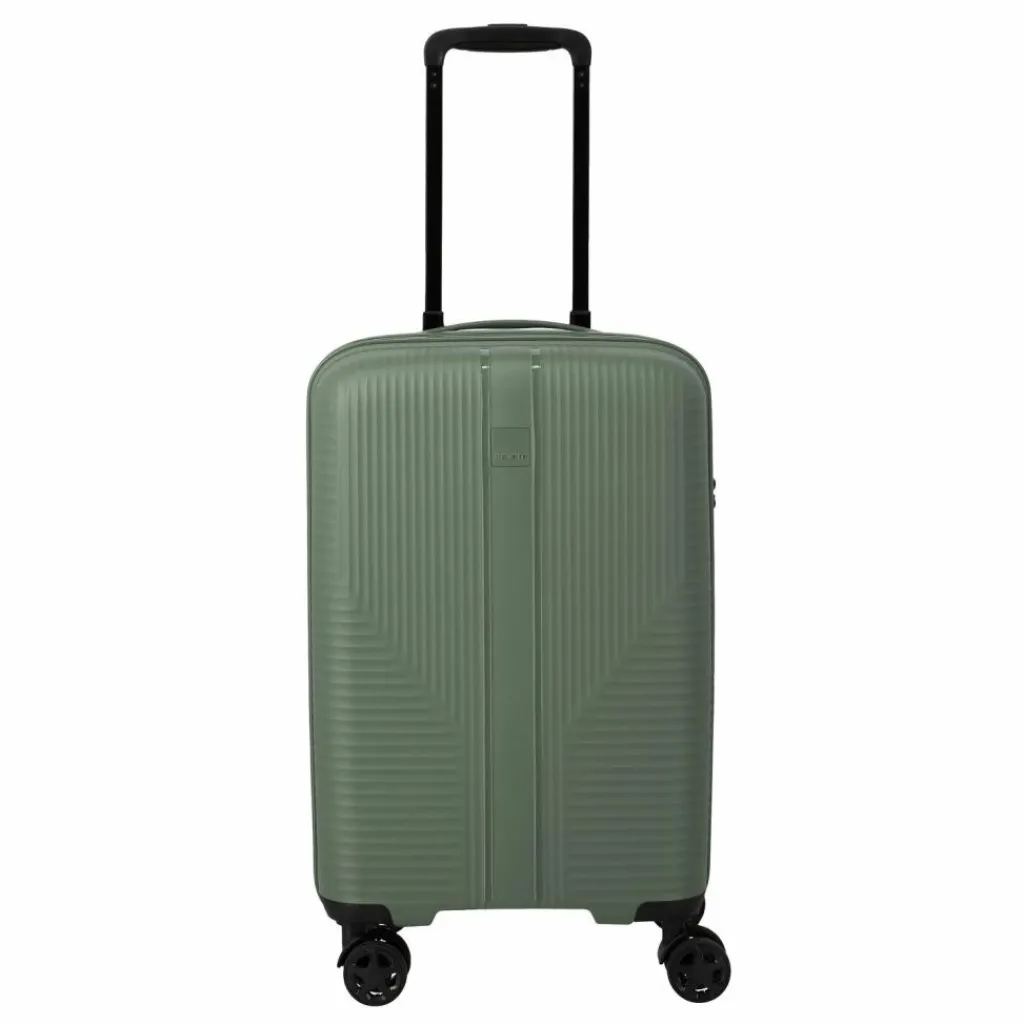 Travelite Hartgepäck Kabinengepäck|4-Rollen Kabinentrolleys<Air Stripe 4 Rollen Kabinentrolley 55 cm green