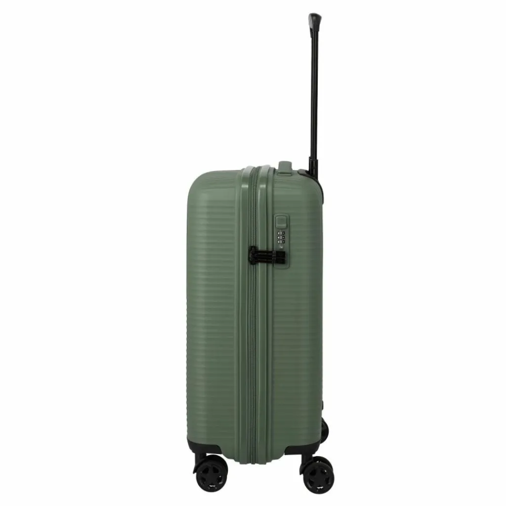 Travelite Hartgepäck Kabinengepäck|4-Rollen Kabinentrolleys<Air Stripe 4 Rollen Kabinentrolley 55 cm green