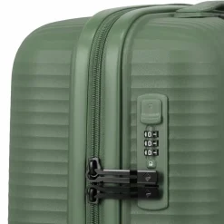 Travelite Hartgepäck Kabinengepäck|4-Rollen Kabinentrolleys<Air Stripe 4 Rollen Kabinentrolley 55 cm green