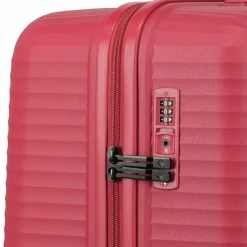 Travelite Air Stripe 4 Rollen Trolley L 77 cm