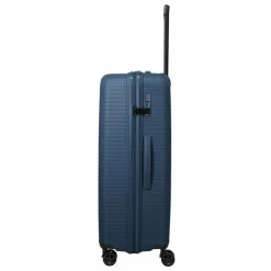 Travelite Hartgepäck|4-Rollen Koffer<Air Stripe 4 Rollen Trolley L 77 cm navy