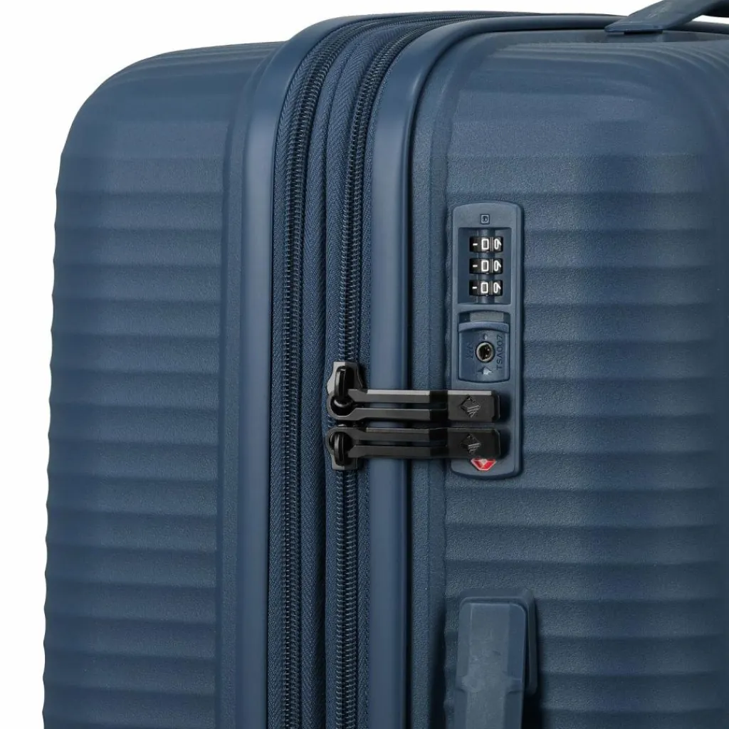 Online Travelite Air Stripe 4 Rollen Kofferset 3-teilig mit Dehnfalte navy