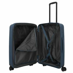 Online Travelite Air Stripe 4 Rollen Kofferset 3-teilig mit Dehnfalte navy