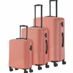Travelite Bali 4 Rollen Kofferset 3-teilig