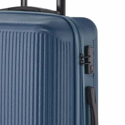Travelite Hartgepäck|4-Rollen Koffer<Bali 4 Rollen Trolley 67 cm blau