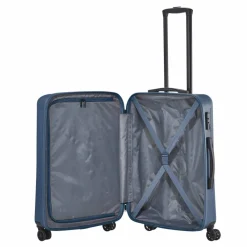 Travelite Hartgepäck|4-Rollen Koffer<Bali 4 Rollen Trolley 67 cm blau