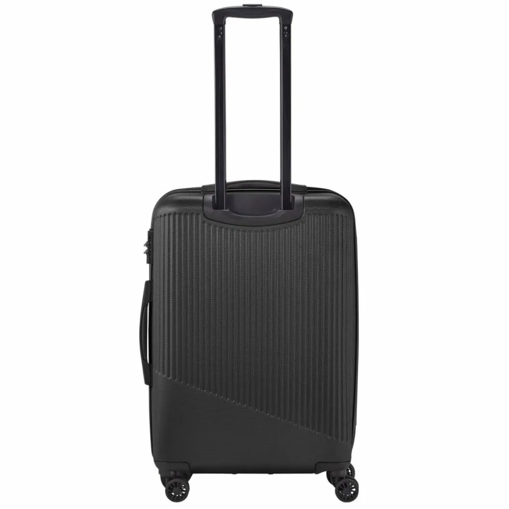 Travelite Hartgepäck|4-Rollen Koffer<Bali 4 Rollen Trolley 67 cm schwarz