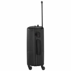 Travelite Hartgepäck|4-Rollen Koffer<Bali 4 Rollen Trolley 67 cm schwarz