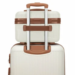 Travelite Beautycases<Bali Beautycase 36 cm weiss-cognac