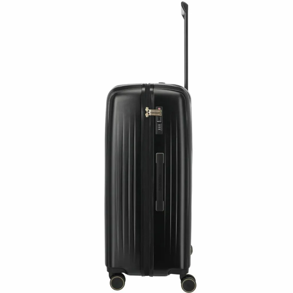 Travelite Hartgepäck|4-Rollen Koffer<Barbara Novelty 4 Rollen Trolley 75 cm schwarz