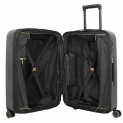 Clearance Travelite Barbara Novelty 4 Rollen Kofferset 3-teilig mit Dehnfalte black