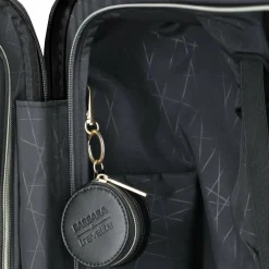 Clearance Travelite Barbara Novelty 4 Rollen Kofferset 3-teilig mit Dehnfalte black