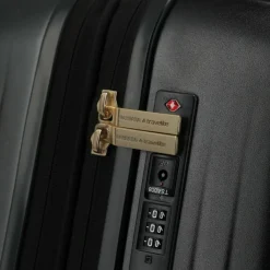 Outlet Travelite Barbara Novelty 4 Rollen Trolley 65 cm mit Dehnfalte black