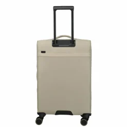 Travelite Weichgepäck|4-Rollen Koffer<Barbara Stepp 4 Rollen Trolley M 68 cm mit Dehnfalte satin nude