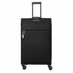 Best Travelite Barbara Stepp 4 Rollen Trolley L 80 cm schwarz