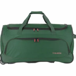 Hot Travelite Basics 2 Rollen Reisetasche 71 cm dunkelgrün