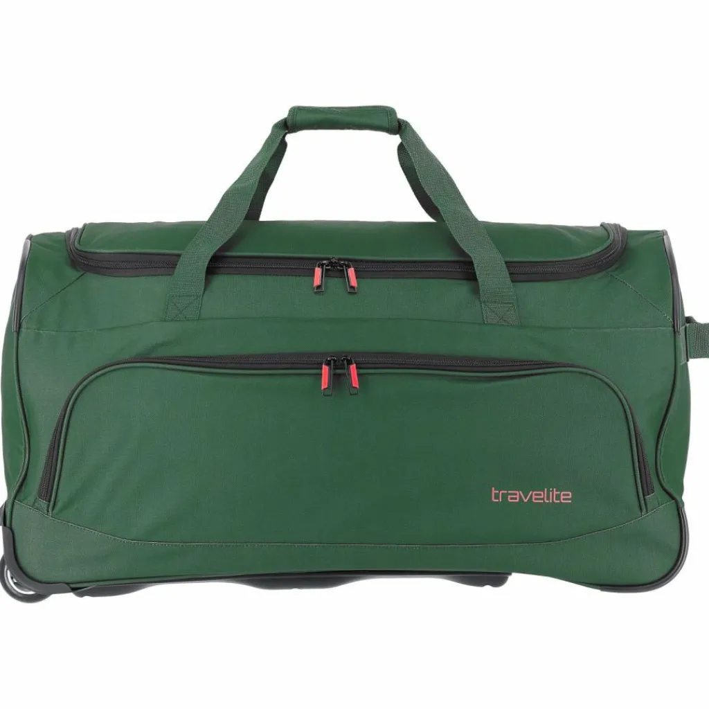 Hot Travelite Basics 2 Rollen Reisetasche 71 cm dunkelgrün